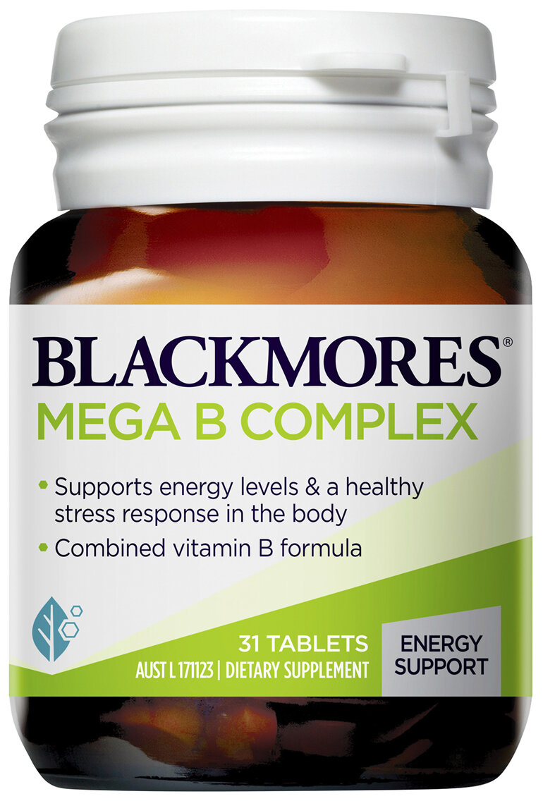 Blackmores Mega B Complex 31 Tablets