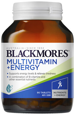 Blackmores Multivitamin + Energy 90 Tablets