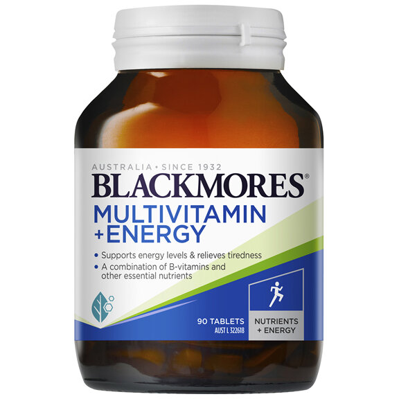 Blackmores Multivitamin + Energy 90 Tablets