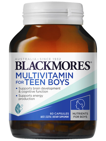 Blackmores Multivitamin for Teen Boys 60 Capsules