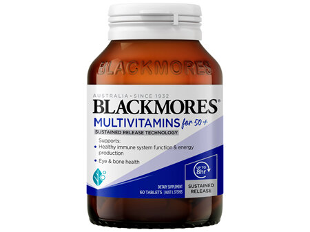 Blackmores Multivitamins for 50+ 60 Tablets