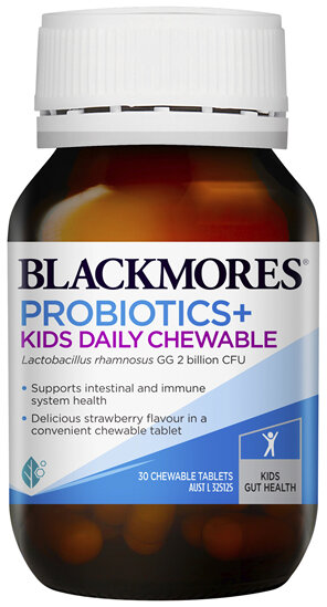 Blackmores Probiotics+ Kids Daily Chewable 30 Tablets