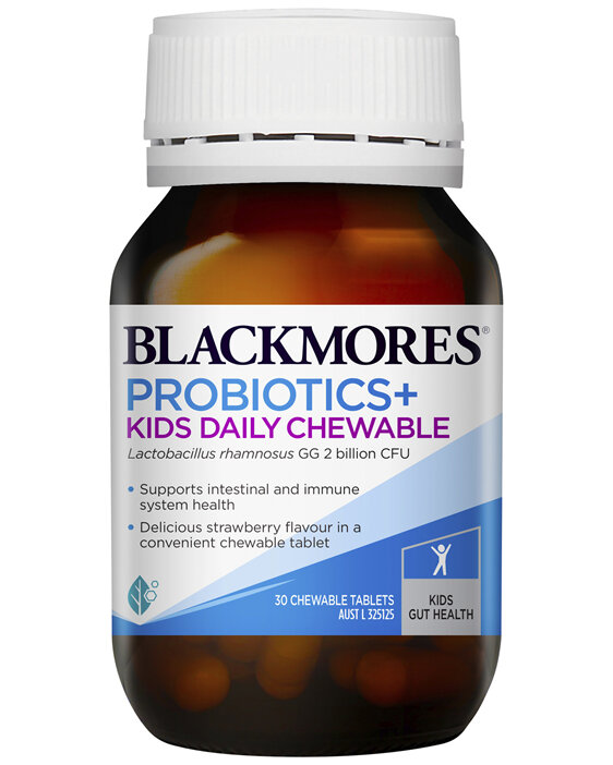 Blackmores Probiotics+ Kids Daily Chewable 30 Tablets