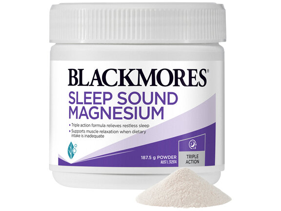 Blackmores Sleep Sound Magnesium 187.5g Powder