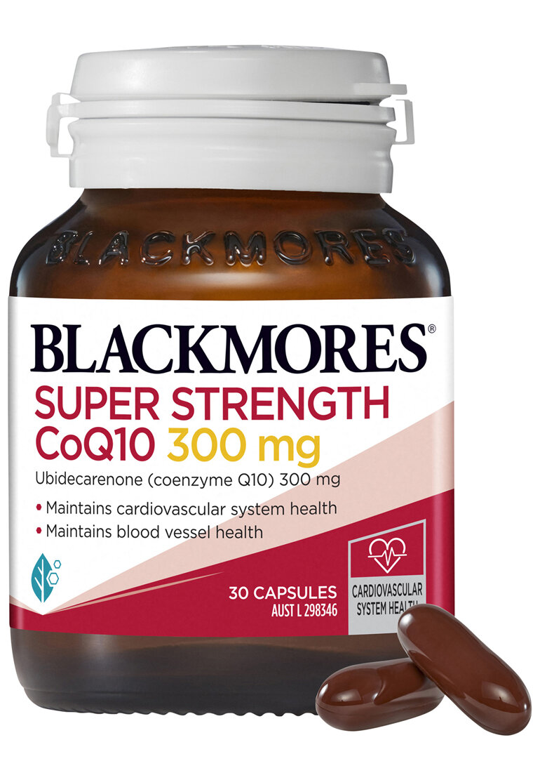 BLACKMORES®  SUPER STRENGTH CoQ10 300mg 30 Capsules
