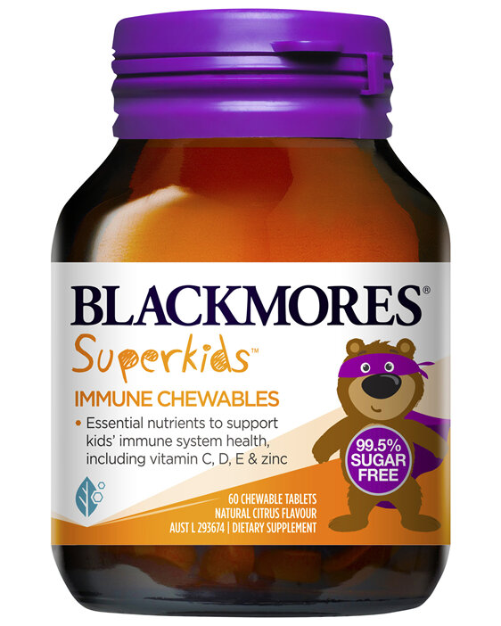 Blackmores Superkids Immune Chewables 60 Tablets