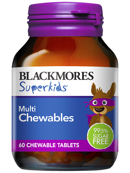 Blackmores Superkids Multi Chewables 60 Tablets