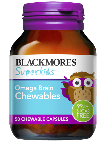 Blackmores Superkids Omega Brain Chew (50)