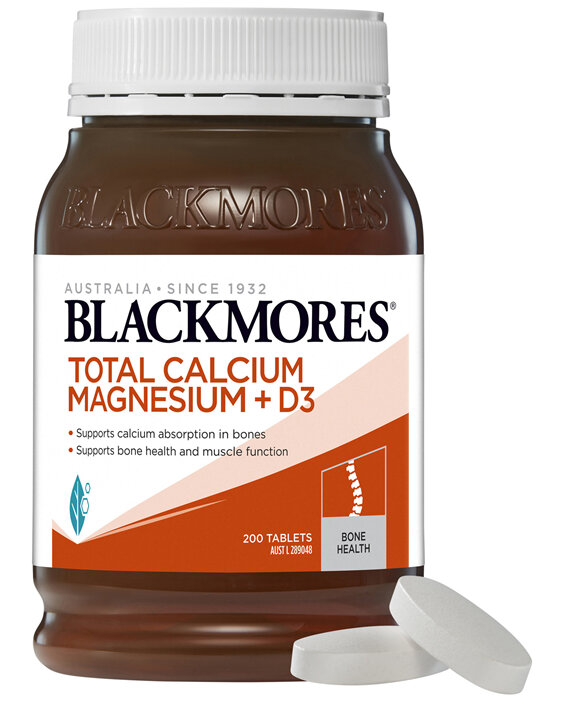 Blackmores Total Calcium+ Magnesium+ D3 200 Tablet