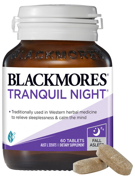 Blackmores Tranquil Night 60 Tablets