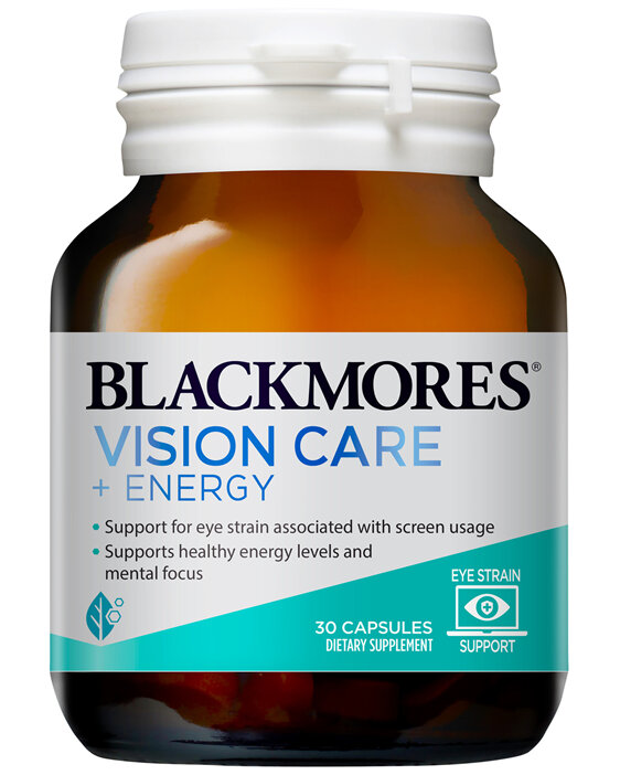 Blackmores Vision Care + Energy 30s