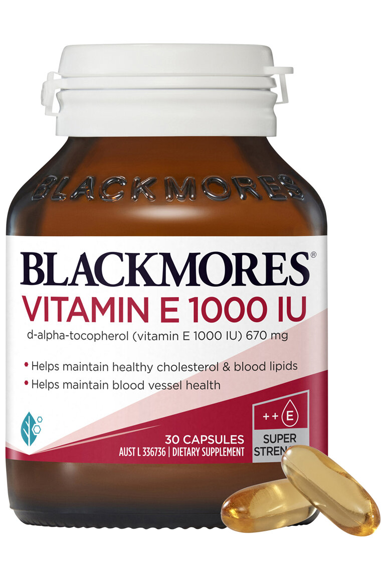 Blackmores Vitamin E 1000 IU 30 Capsules