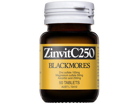 Blackmores ZinvitC250 (50)