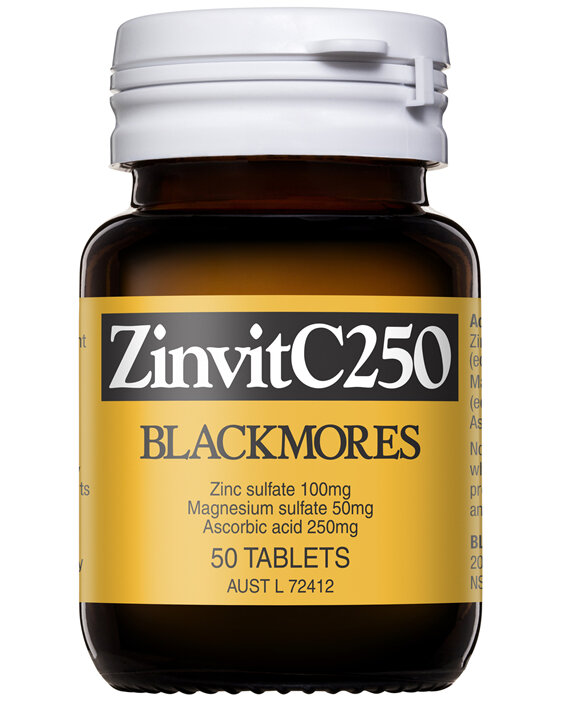 Blackmores ZinvitC250 (50)