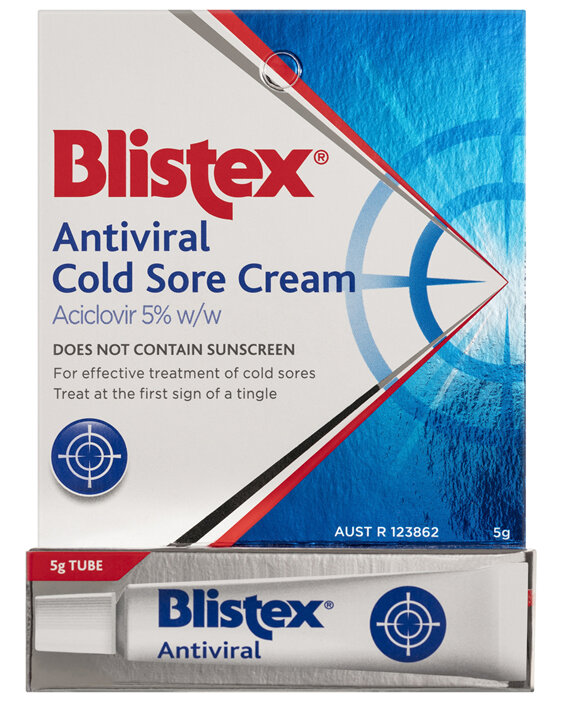 Blistex Antiviral Cold Sore Cream 5.0g