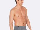 Boody Men's Mid Length Trunks Charcoal Large