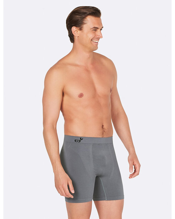 Boody Men's Mid Length Trunks Charcoal Small
