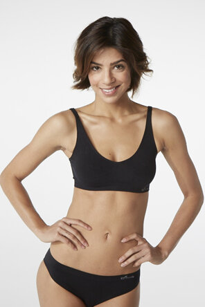 BOODY Wmns Shaper Crop Bra L Blk