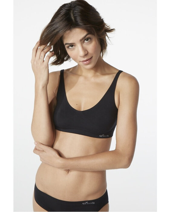 BOODY Wmns Shaper Crop Bra L Blk