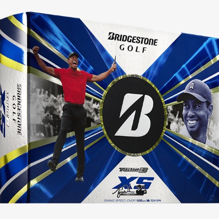 Bridgestone 2022 Tour B-XS 'Tiger Edition' Dozen Golf Balls