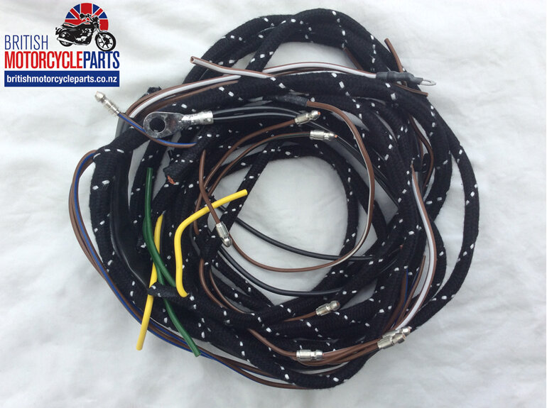 BSA A7 A10 Wiring Loom 1954-62 - British motorcycle Parts - Auckland NZ