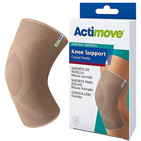 BSN Everyday Knee Support Closed Patella Beige Large