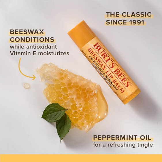 Burt's Bees Beeswax Lip Balm 4.25g