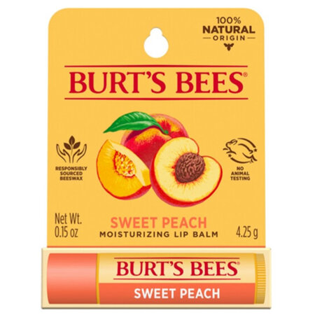 BURTS Lip Balm Sweet Peach 4.25g
