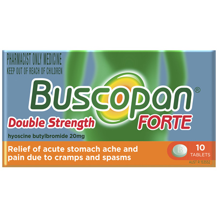 Buscopan Forte Tablets 10 Pack