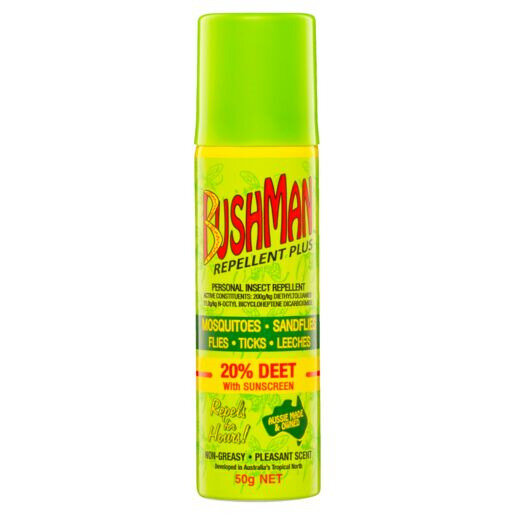 Bushman Repellent Plus 20% DEET with Sunscreen 50g