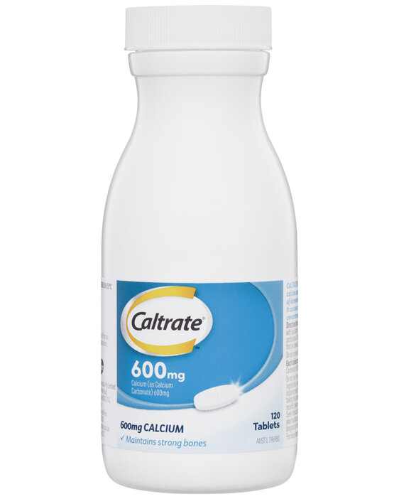 Caltrate 600 mg 120 Tablets