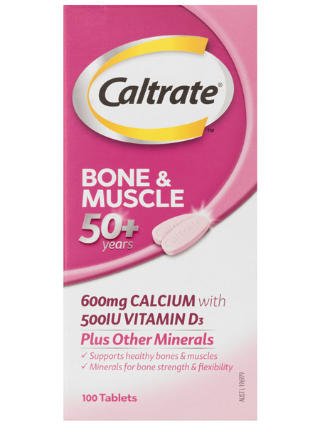 Caltrate Bone & Muscle 50+ Years 100's
