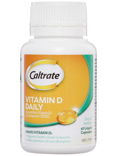 Caltrate Vitamin D Daily 60’s