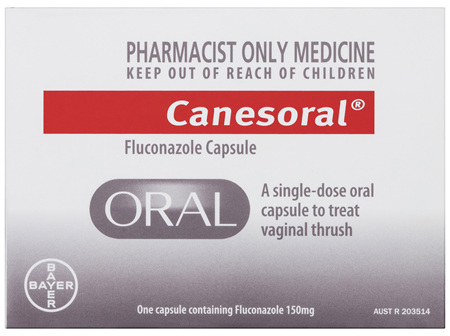 Canesoral One Fluconazole Capsule 1 Pack