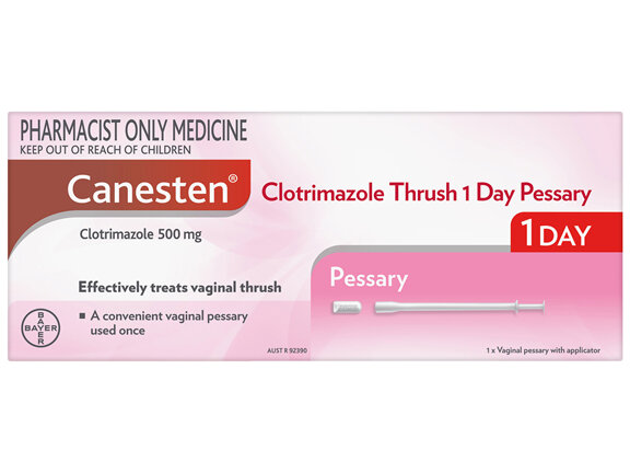 Canesten 1 Day Pessary Thrush Treatment