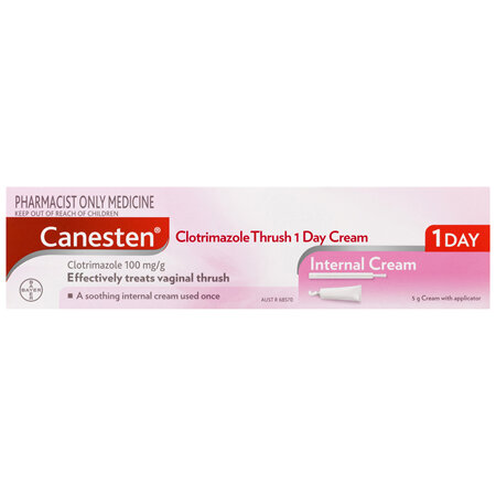 Canesten 1 Day Thrush Treatment Internal Cream