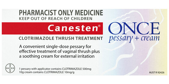 Canesten 1 Day Thrush Treatment Pessary & External Cream
