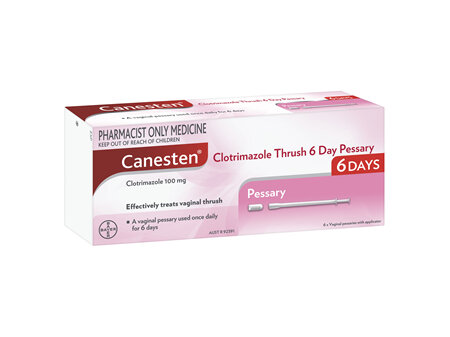 Canesten 6 Day Pessary Thrush Treatment (Pharmacist Only)