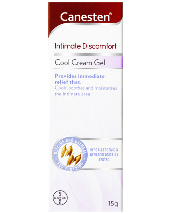 Canesten Intimate Discomfort Relief Cool Cream Gel 15g