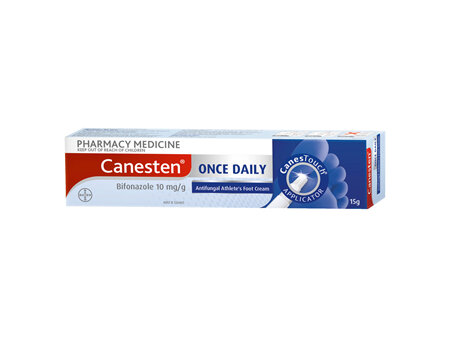 Canesten Once Daily Anti-fungal Athlete's Foot Cream with CanesTouch Applicator 15g