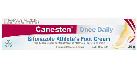 Canesten Once Daily Anti-fungal Athlete's Foot Cream 20g
