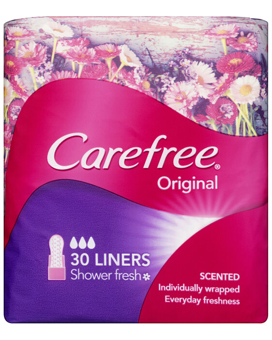 Carefree Original Scented Liners 30 pack