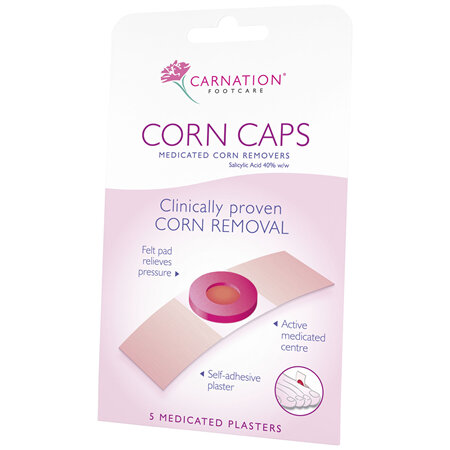 Carnation Corn Cap Plaster 5 per pack