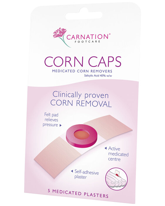 Carnation Corn Cap Plaster 5 per pack