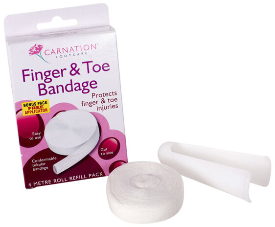 Carnation Finger & Toe Bandage with applicator