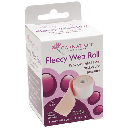 Carnation Fleecy Web Roll