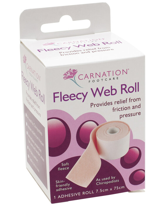 Carnation Fleecy Web Roll