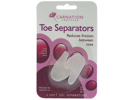 Carnation Gelcare Toe Separators 2's