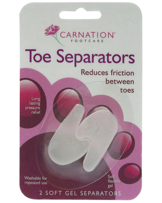 Carnation Gelcare Toe Separators 2's