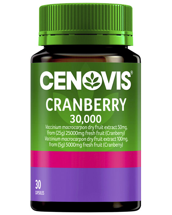 Cenovis Cranberry 30,000 30 Capsules